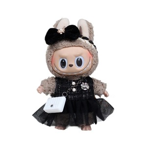 Labubu <b>Doll</b> Clothes 17cm Two Piece Skirt Set For Girls Plush Toy Accessories - Product Image 5