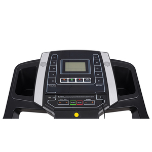 เครื่องลู่วิ่งออกกำลังกายระดับความปลอดภัยสูง1-18กม./ชม. ลู่วิ่งแบบพับได้สำหรับบ้านพร้อมเวลาความเร็วระยะทางแคลอรี่การแสดงชีพจร - Product Image 4