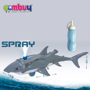 Coche de juguete teledirigido con burbujas de pulverización, <span class=keywords><strong>control</strong></span> <span class=keywords><strong>remoto</strong></span>, iluminación de demostración, RC shark - Product Image 5
