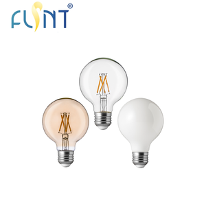 Prestazioni stabili Vintage 110-130V globo lampadina G40 <span class=keywords><strong>LED</strong></span> filamento 4W 450LM corpo in vetro trasparente E26 Base per residenziale <span class=keywords><strong>UL</strong></span> CUL - Product Image 1