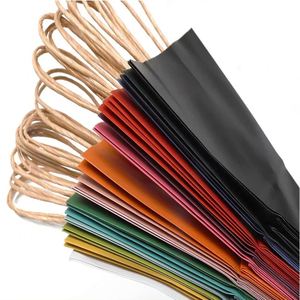 ถุงกระดาษคราฟท์สำหรับใส่ของขวัญ KM Gift Shopping Takeaway - Product Image 3