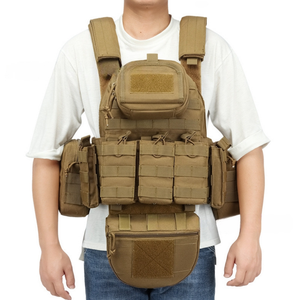 Chaleco Táctico DF16 Camuflaje Multifuncional con Sistema Molle Extendido, Transpirable y Resistente, Uniforme de Entrenamiento para Exteriores - Product Image 3