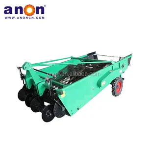 ANON Самый дешевый Однорядный комбайн картофелеуборочный машина для продажи 4 колеса трактора мини-картофелеуборочный комбайн