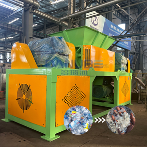 Large Capacity Double Shaft Waste Plastic Shredder <b>Machine</b> Shredding <b>Machine</b> Manufacturers - Product Image 1