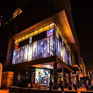 अनुकूलित इनडोर आउटडोर पारदर्शी नेतृत्व वाली क्रिस्टल फिल्म स्क्रीन सजावटी उद्देश्य के लिए आधुनिक स्व-चिपकने वाला प्रदर्शन - Product Image 2