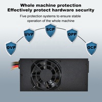 Fuente de alimentación TFX Atx, 500w, 80 PLUS, apfc, ordenador, PSU para caja de PC de escritorio, precio de fábrica