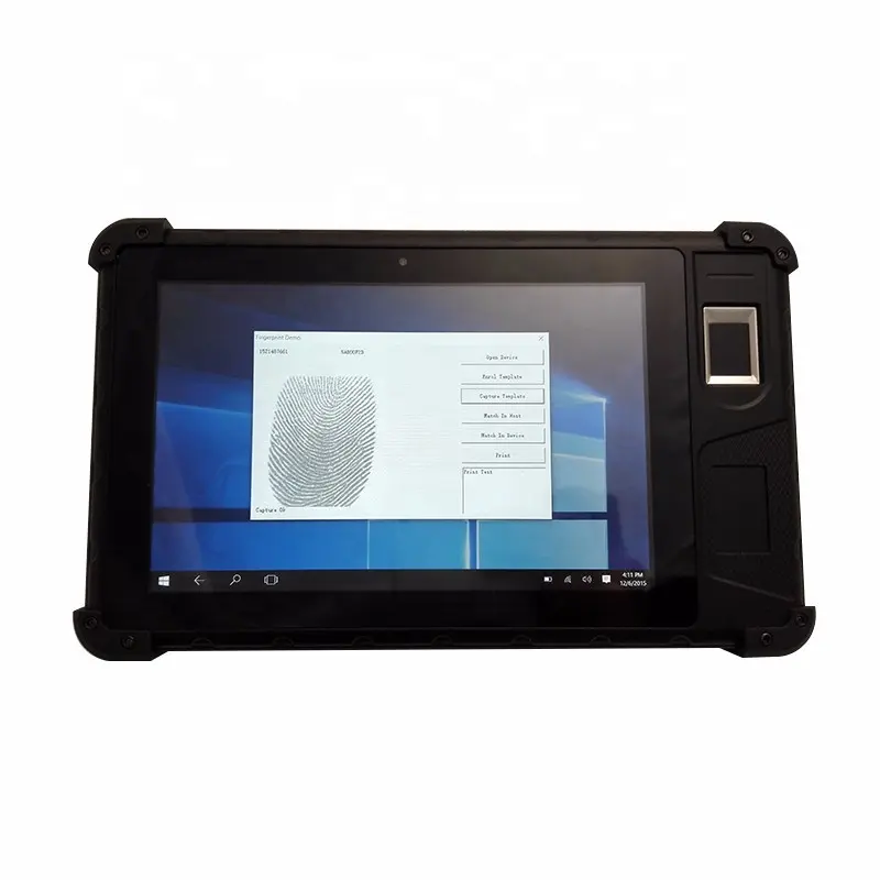 Wifi GPS real time location best biometric time recording FP08 with software and SDK