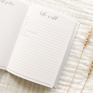 Diario de Embarazo Personalizado de Lino, Libro de Recuerdos del Bebé, Recuerdo <span class=keywords><strong>para</strong></span> Futura Mamá, Diario de Hitos, Hola Pequeña Mamá, <span class=keywords><strong>para</strong></span> Nuevas Mamás - Product Image 6