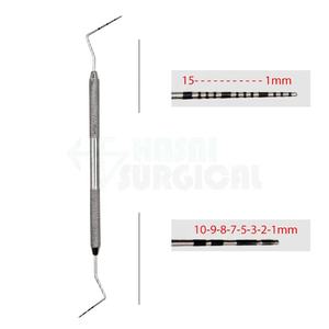 Nouveautés Sonde parodontale dentaire en acier inoxydable avec détartreur Explorer Instrument Tools par Hasni Surgical - Product Image 2
