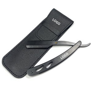 Custom Designs Top Rated Shave Line up Straight Cut <strong>Razor</strong> With Waterproof Case Japanese <strong>Double</strong> <strong>Edge</strong> Barber <strong>Razor</strong> for Men Beard - Product Image 1
