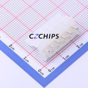 HC-3.96-6A6 Wire-to-Board Pin Header Through hole Component (THT),P=3.96mm Connector 1x6P 3.96mm Through Hole CH - Product Image 2