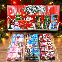 Jouet anti-stress en chocolat de Noël, jouet à presser en PU à remontée lente, jouet de décompression de Noël pour cadeau de vacances
