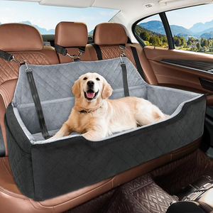 Customize Pet <b>Seats</b> to Use in Car Large <b>Dog</b> Car <b>Seat</b> <b>for</b> 2 Medium <b>Dogs</b> Under 100 Lbs Washable <b>Dog</b> BedDetachable Pet Booster - Product Image 1