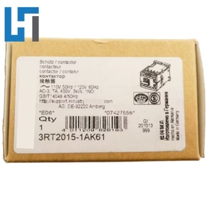 ใหม่คอนแทคเตอร์ดั้งเดิมโมดูล AC-3 3RT2015-1AK61 PLC การเขียนโปรแกรมคอนโทรลเลอร์ 3RT20151AK61 ในสต็อก - Product Image 1