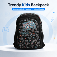 Nouveauté de la saison : Sac à dos scolaire quotidien pour garçons, confortable, respirant, multi-poches, sac d'école pour enfants