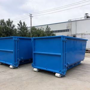 Contentor de Lixo Empilhável de Alta Resistência com Gancho para Reciclagem de Resíduos de Construção e Recicláveis - Product Image 3