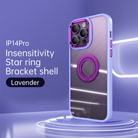 Casing HP Merk Factory Supply untuk iPhone 13 14 12 Pro Max dengan Ring Kickstand, Desain Baru