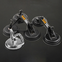 Saktec Aluminium Double Ventouse pour Carreaux de Verre Capacité 80 Kg
