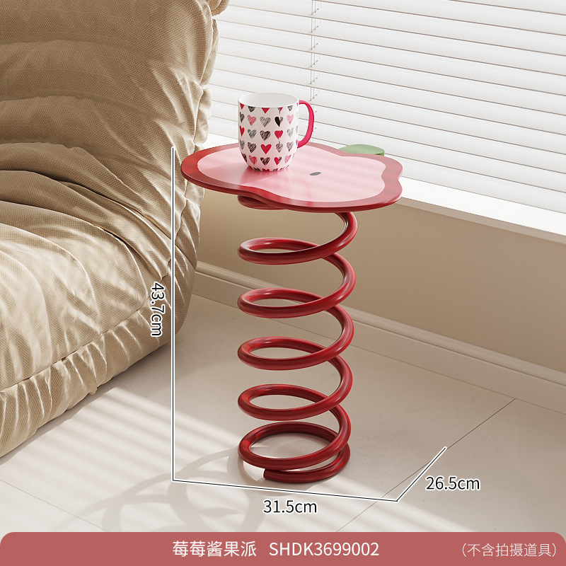 Table basse colorée A-Apple Spring-Rose