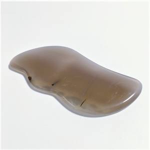 Masajeador de ojos 2026, venta al por mayor, personalizado, barato, rodillo de piel de Jade, ágata, herramienta Guasha, etiqueta Privet, cuidado de la piel - Product Image 1