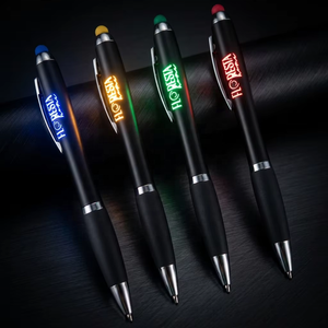 Bolígrafo con Logotipo Luminoso Personalizado con <span class=keywords><strong>Punta</strong></span> Táctil, Bolígrafo con Luz para Marca Corporativa, Logotipo Brillante Grabado con Láser, Bolígrafo Promocional - Product Image 4