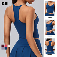 GH Ensembles de sport en gros respirants pour la course et l'entraînement, incluant soutien-gorge de sport, débardeur, jupes taille haute, shorts et pantalons larges, ensembles de yoga