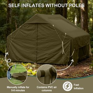 Wholesale Custom Waterproof Windproof Portable Outdoor <b>Glamping</b> Hiking Inflatable Camping <b>Tent</b> - Product Image 4