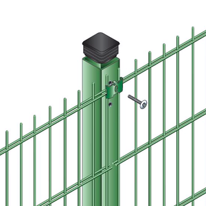 Panneaux de clôture pliés portables légers pour les barrières d'événements et les chantiers de construction temporaires Modélisation 3D incluse - Product Image 3