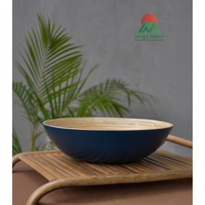 Vaisselle en bambou fait main 2025 en gros – Ensemble repas design mignon pour la maison, les restaurants et les hôtels – Nouveau modèle fabriqué au Vietnam - Product Image 1