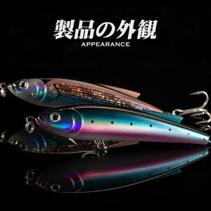 Hunthouse Usine Direct <span class=keywords><strong>Pêche</strong></span> En Eau Salée 140mm 70g Grand Jeu Leurre Dur Longue Coulée Naufrage Stickbaits pour GT <span class=keywords><strong>Pêche</strong></span> - Product Image 6