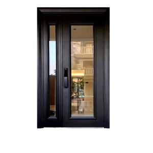 Porte commerciale en verre et alliage d'aluminium, directement de l'usine, pour projets commerciaux en gros et rénovations de devantures de magasins - Product Image 1