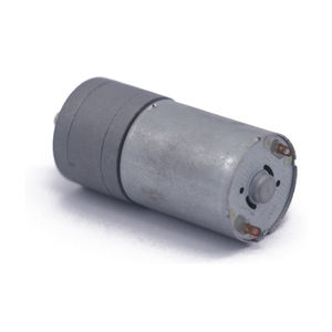 저속 12V 24V 기어드 모터 25MM <span class=keywords><strong>10RPM</strong></span> 100RPM 200RPM <span class=keywords><strong>DC</strong></span> 기어 로봇 모터 감속기 기어 박스와 370 - Product Image 2