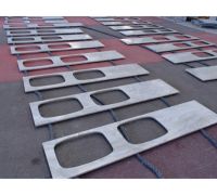 SH STONE Creamy Gray Taj Mahal Quartzite Marble Kitchen Countertop Dapat Disesuaikan untuk Dekorasi Interior Hotel Villa