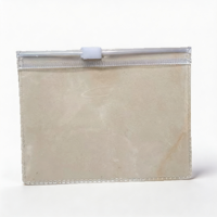 Sacs d'emballage cadeau en PVC de haute qualité, imperméables, avec impression d'écran personnalisée, logo, pierres précieuses, fermeture éclair