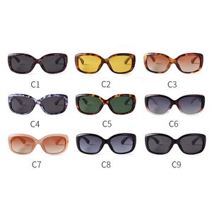 2024 lujo Vintage Marca Diseño UV400 Shades gafas <span class=keywords><strong>de</strong></span> sol mujer señoras gafas polarizadas visión nocturna gafas <span class=keywords><strong>de</strong></span> sol amarillas - Product Image 6