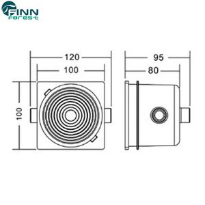 Boîte de jonction étanche en plastique Water Faery, indice de protection IP68, pour des connexions électriques sécurisées dans les installations de piscines - Product Image 6