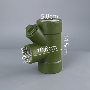 Raccords de conduits d'étanchéité en aluminium de type Y Raccords antidéflagrants pour filetage de cheveux droits Boîte d'étanchéité d'isolation Type de conduit électrique - Product Image 5