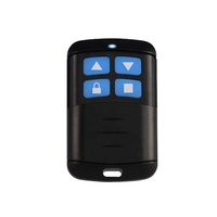 Control Remoto Inteligente YET2197 de 433mhz con Función de Aprendizaje y Clonación de Código Variable, 4 Botones, Material ABS, Caja de Automatización del Hogar
