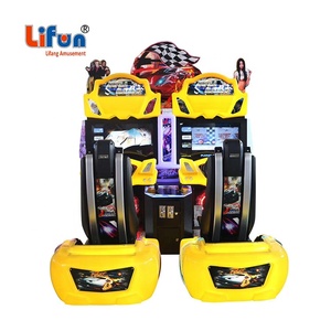 <span class=keywords><strong>Macchina</strong></span> da <span class=keywords><strong>gioco</strong></span> Arcade per 2 giocatori a gettoni secondo <span class=keywords><strong>simulatore</strong></span> di corse automobilistiche gemelle disponibile per la vendita - Product Image 4