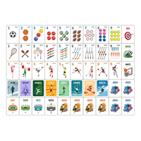 Jeu de Mahjong américain sportif avec 160 tuiles en acrylique