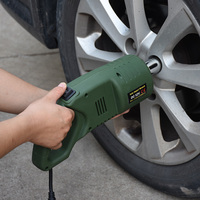 12V DC 3Ton automobile électrique Jack outils de levage avec clé à chocs sans fil télécommande ciseaux Jack vert
