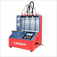 LAUNCH CNC801 Limpiador y Probador Ultrasónico de Inyectores GDI Piezoeléctricos, Máquina de Limpieza y Prueba de Inyectores de Combustible de Aleación de Aluminio Common Rail