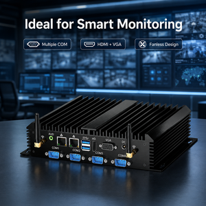 Mini PC Industrial sin Ventilador con Firewall Integrado, Compatible con Windows 7, 10, 11 y Linux, con Procesador Intel Core I3-5005U /i5-4200U /i7-5500U - Product Image 5