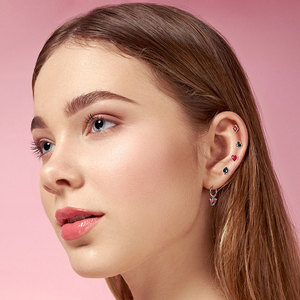 Pendientes de Acero Inoxidable 316L de Alta Calidad con Diseño de Cartas de Póker para Mujer, Venta al Por Mayor - Product Image 4