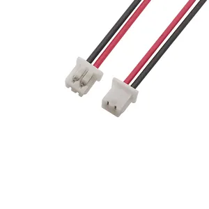 Jst Conectores de cabos de alimentação de fios de aço Jst 1.0mm 1.25mm 1.5mm 2.0 2.54mm 2/3/4/5/6 Pinos Jst Sh Eh Zh Ph Xh Conjunto de cabos personalizados