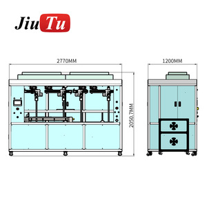 CCD Automatische Ausrichtungs-Folienlaminiermaschine für <span class=keywords><strong>LCD</strong></span>-Panel oder OLED-Panel zur Verbindung mit Touch-Sensor-Abdeckglas - Product Image 5