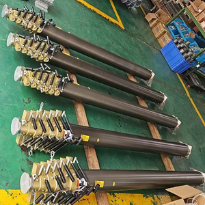 Torre di Telecomunicazione <span class=keywords><strong>Mobile</strong></span> Retrattile con Palo Telescopico Pneumatico Big Lock Montato su Rimorchio 12m - Product Image 6