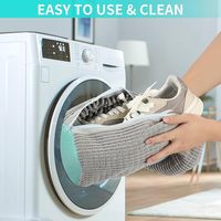 Sac de lavage pour chaussures CF, réutilisable et lavable, pour semelles, sac magique pour le lavage des chaussures