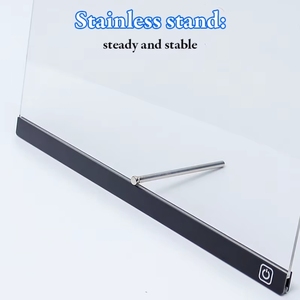 Tavolo da <span class=keywords><strong>Disegno</strong></span> in Acrilico Creativo 2026 di Tendenza con Luce LED Bianca Calda e Supporto, Design Moderno, Controllo Touch, Set Giocattoli per <span class=keywords><strong>Disegno</strong></span> - Product Image 6