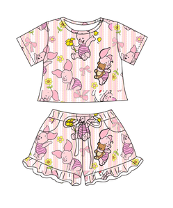 Baby-Strampler Unisex Bedruckt Kurzarm Zwei-Wege-Reißverschluss Waschbare Bambus-Babykleidung Mystery Pyjama-Box-Sets Versandfertig - Product Image 3